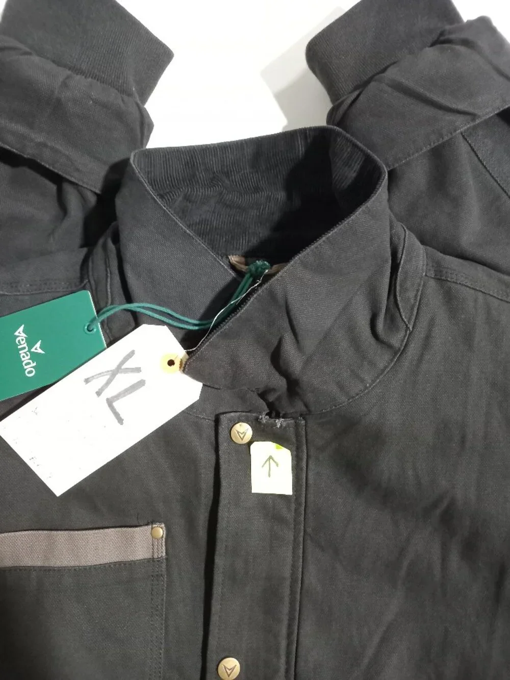 CANVAS CONCEALED CARRY JACKET - Black | XL - Picture 5 of 8